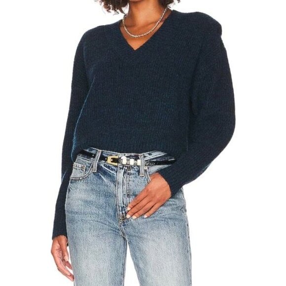 Pistola Womens Camille V-Neck Long Sleeves Sweater Size Medium - Picture 4 of 8